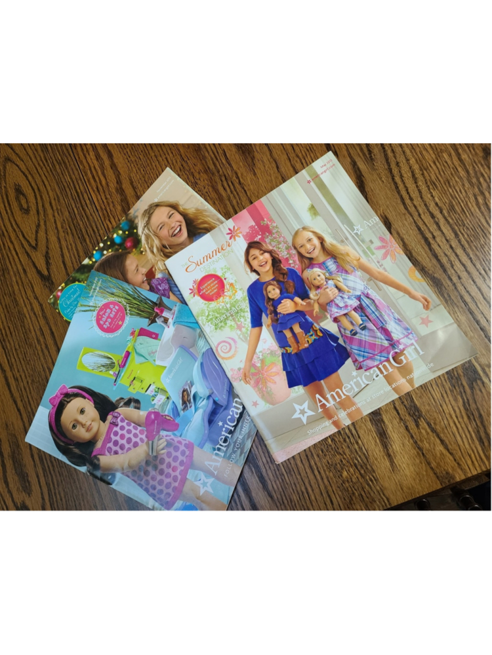 Vintage 2013 American Girl Doll Catalogs Lot of 3 May Sept Nov GOTY Saige Bitty